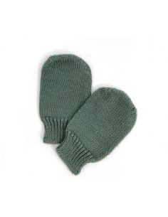 Moufle tricot forest powder