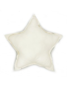 Coussin Big Star Ivory powder