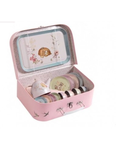 Valise dînette thé Les Rosalies - Moulin Roty