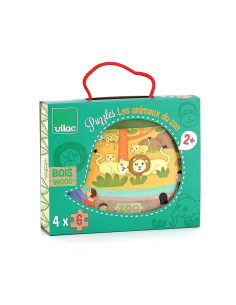 Coffret de 4 puzzles en...