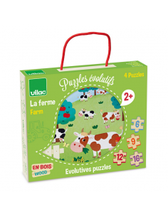 Coffret de 4 puzzles...