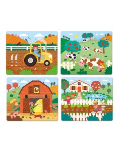 Coffret de 4 puzzles... 2