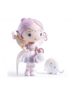 Figurine fée avec éléphant...