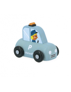 Voiture de police en bois...