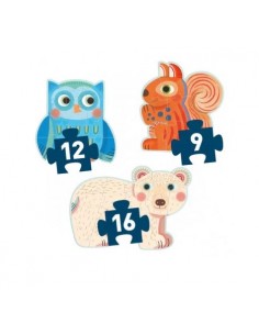 Primo puzzle dans la forêt