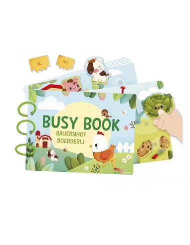 Busy-book Ferme en carton