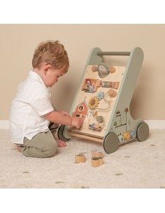 Chariot de marche en bois -... 2