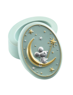 Boîte à dents souris - Sauge