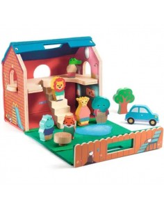 Maison en bois nomade