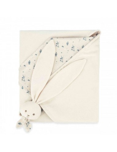 Couverture doudou - Lapin 80x70