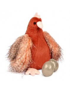 Peluche poulette et ses...