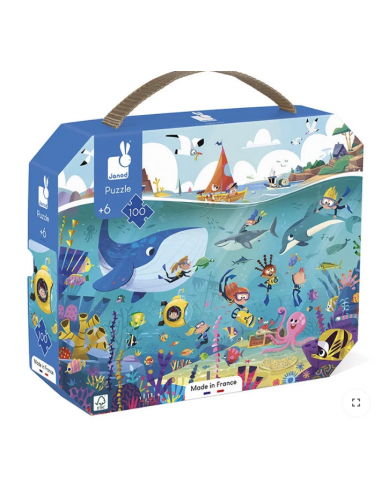 Puzzle Fonds marins 100 pcs