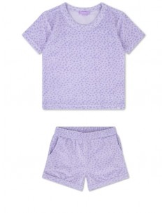 ensemble en éponge violet -...