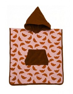 Poncho de bain bambou