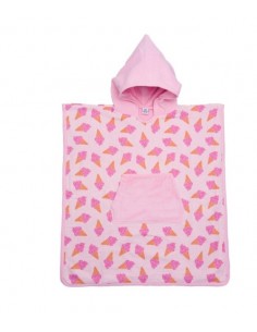 Poncho de bain bambou