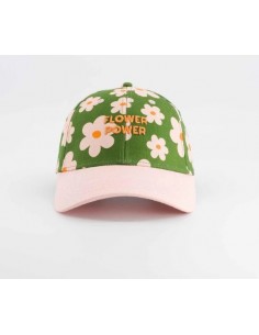 Casquette Flower Power -...