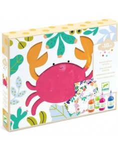 Coffret peinture à doigt -...