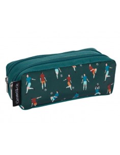 Trousse scolaire double