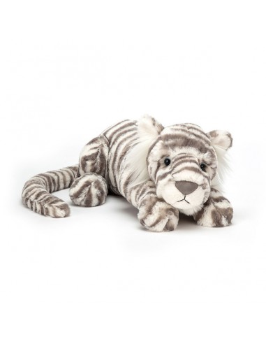 Peluche - Sacha Tigre Blanc Grand modèle - Jellycat