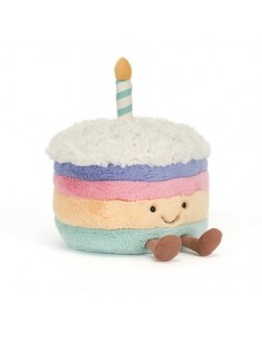 Rainbow Birthday Cake
