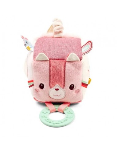 Cube d'activités bébé Jeanne le chat