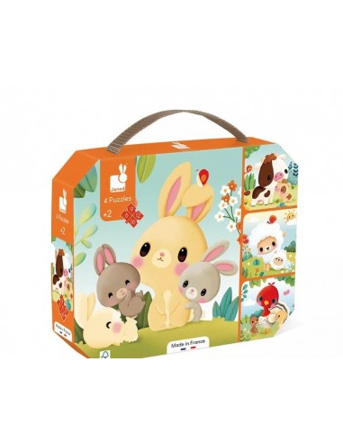 *Puzzle 4 en 1 - La ferme